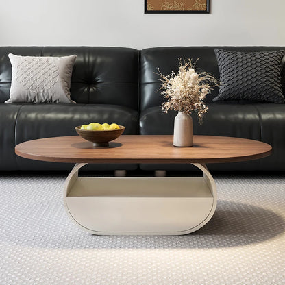 Vintage Aesthetic Coffee Tables Design Storage Nordic Modern Coffee Table Simple Unique Mesa De Centro Living Room Furniture