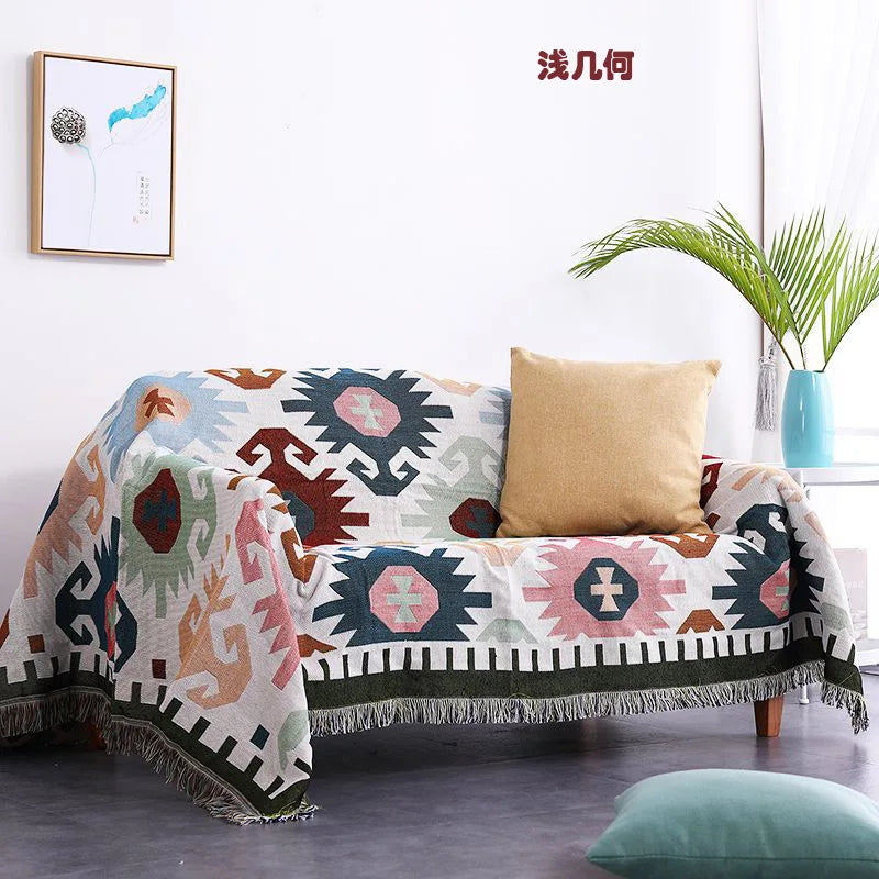 Bohemian Plaid cotton Blanket for Sofa bed Decoration Blankets Camping Picnic Blanket Sofa cover throw Blanket bedspread Decor