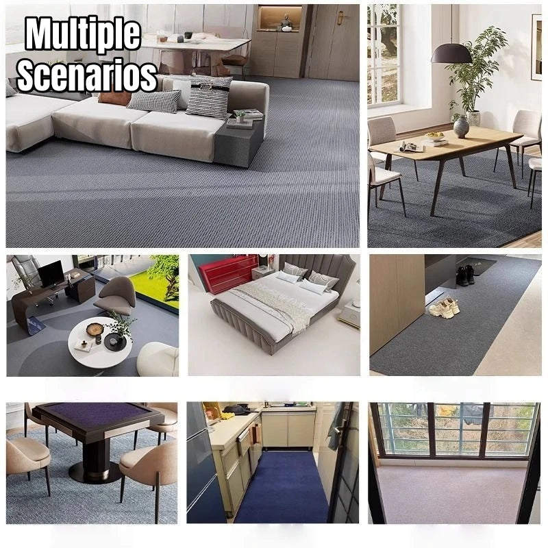 Multi-size Artificial Turf Flooring Outdoor Grass Carpet for Terrace Balcony Patio Waterproof Wear Resistant Rug Ground Cover