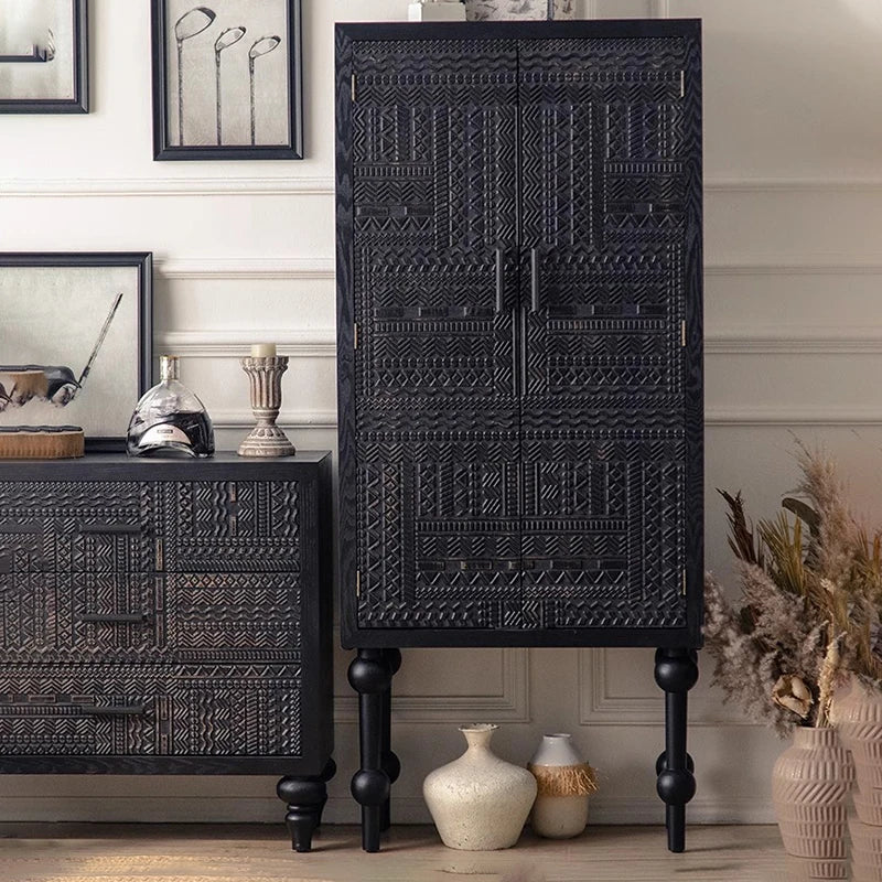 European Quality Living Room Cabinets Beauty Trendy Simple Luxury Storage Cabinet Space Saving Woonkamer Kasten Home Furniture