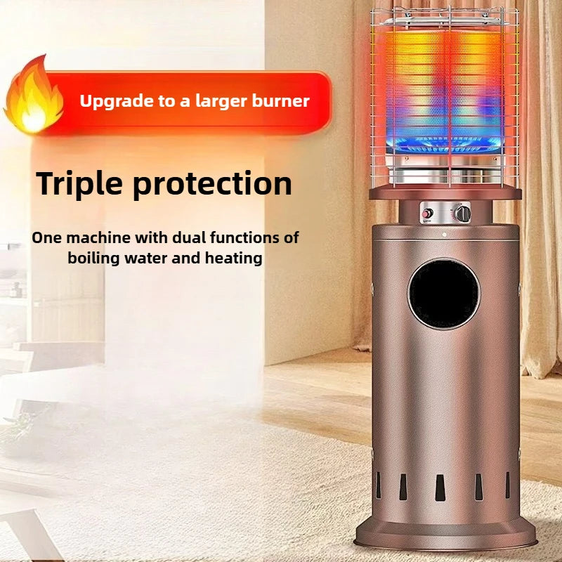 Commercial Gas Heater Outdoor LPG Heating Furnace for Home Natural Gas Fire Boiling Water Stove