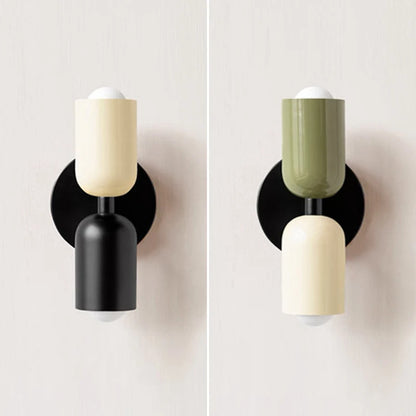 Nordic Living Room Wall Lamp Simple Modern Bedroom Bedside Aisle Children's Room Background Wall Lamp E27 Home Decoration