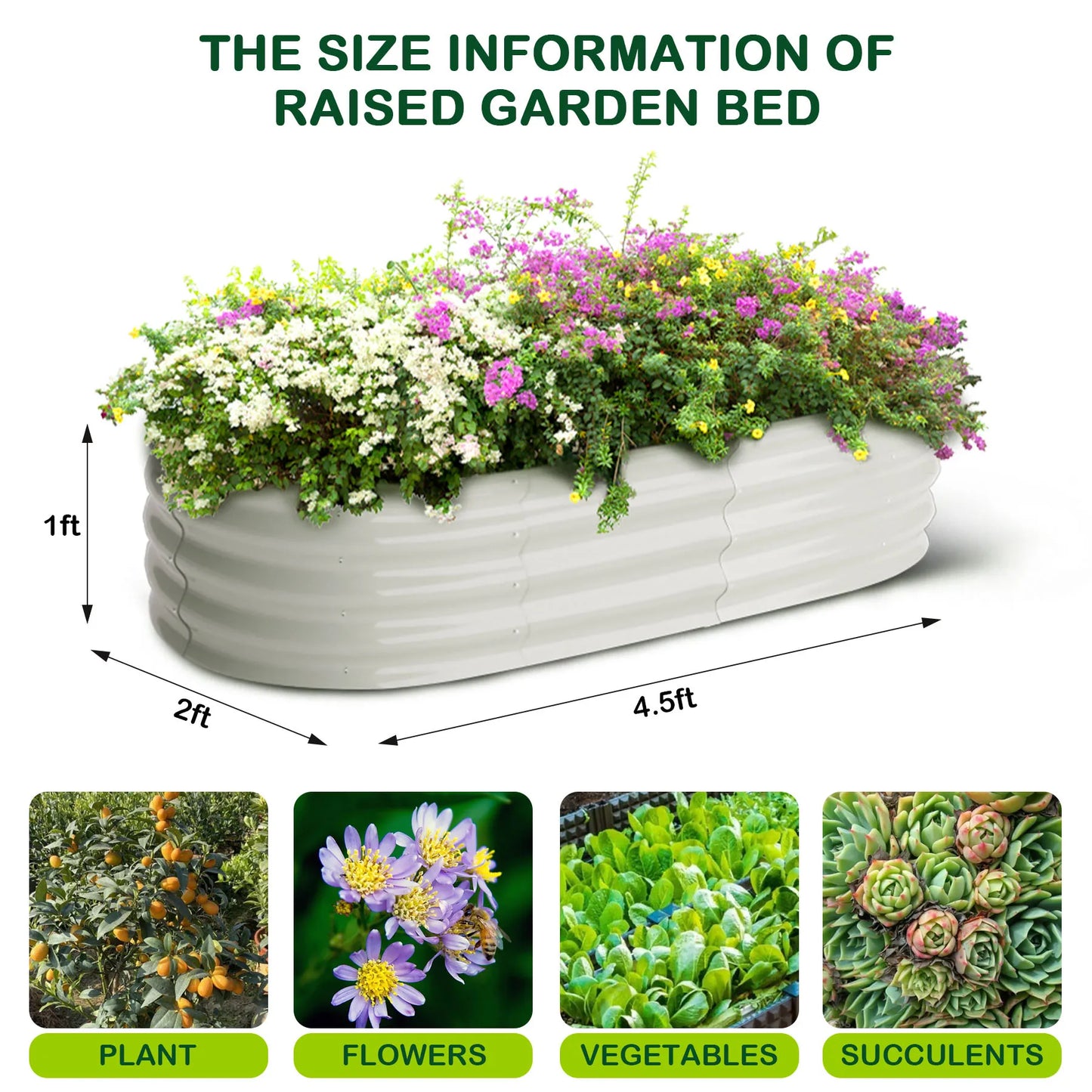 Galvanized Raised Garden Beds