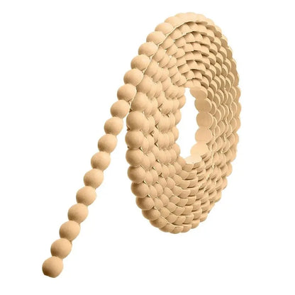 ABUH-Wall For Bathroom Mirror Frame Border Flexible Molding Trim Peel And Stick Decorative Bead Pearl DIY For Walls