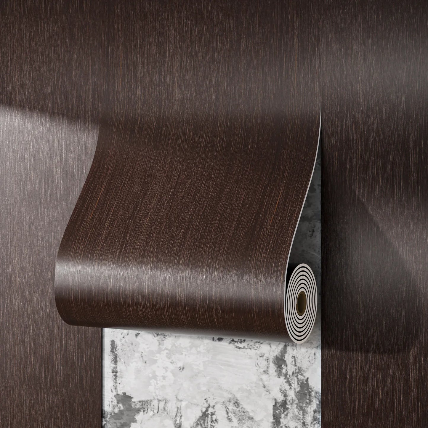 Waterproof Thick Self Adhesive Wallpaper Faux Wood Grain Peel and Stick Furniture Renovation Veneer for Accent Wall