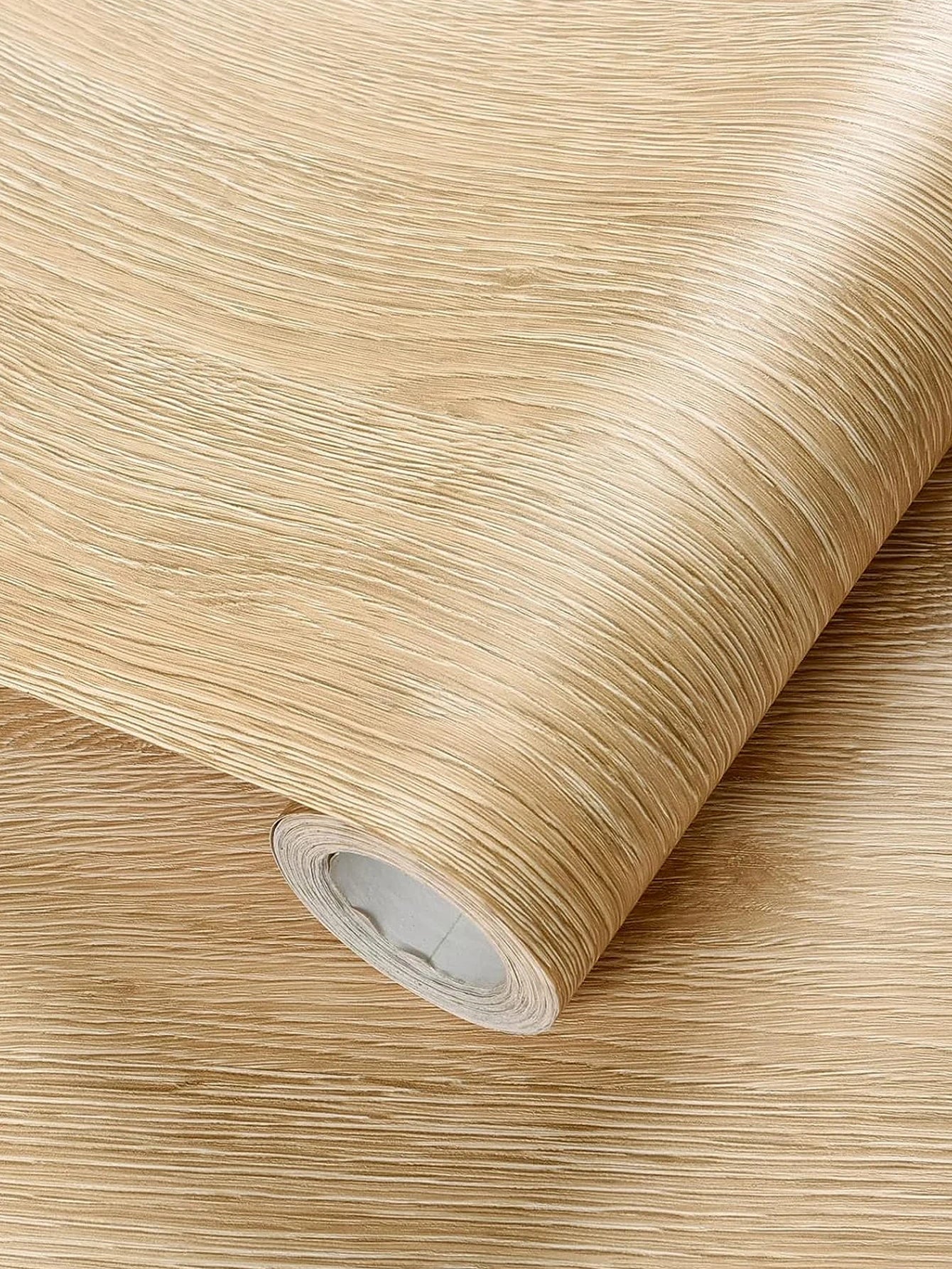 Self-Adhesive Wallpaper, Wood Grain, Thickened Contact Paper, Peel and Stick, Waterproof, Removable Furniture Refurbishment