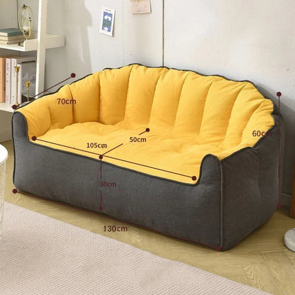 Modern Living Room Sofas Comfortable Relaxing Lazy Sofa Portable Puffs Sofas Bedroom Luxury Sofa Interior Aesthetic Furniture