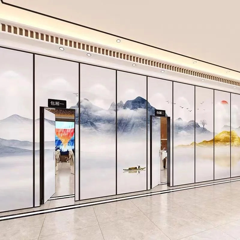 Decorative Room Dividers Soundproof Partition Wall Doors for Home Hotel Room Divider Partition