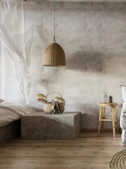 Bamboo Pendant Lamp Wabi Sabi Style Japanese Living Room Retro Lamp Chinese Homestay Bedroom Tea Room Zen Restaurant Lighting