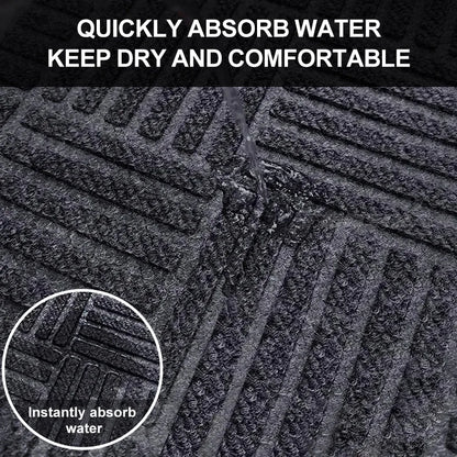 Customizable Doormat | Entryway Rug | Door Mat | Home Doormat | Absorbent Anti-Slip Mat | Full-Coverage Carpet Pad
