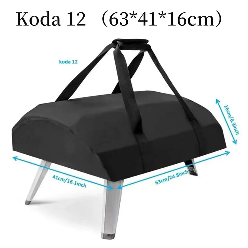 210D Pizza Oven Cover Compatible Ooni Koda 12 16 Outdoor Sunscreen Protective Dustproof Waterproof Grill Case BBQ Accessories