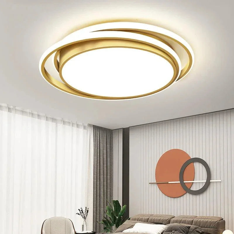 Living Room LED Ceiling Lamp Modern Simple Bedroom Room Dining Light Nordic Lustre Home Decor Interior Lighting Kids Chandelier
