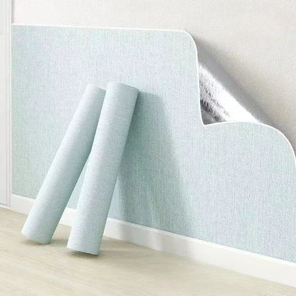 Strong Stickers Wallpaper Self-adhesive Waterproof Moisture-proof Wall Surface New Thick Shading Artifact Kids Room Decoration