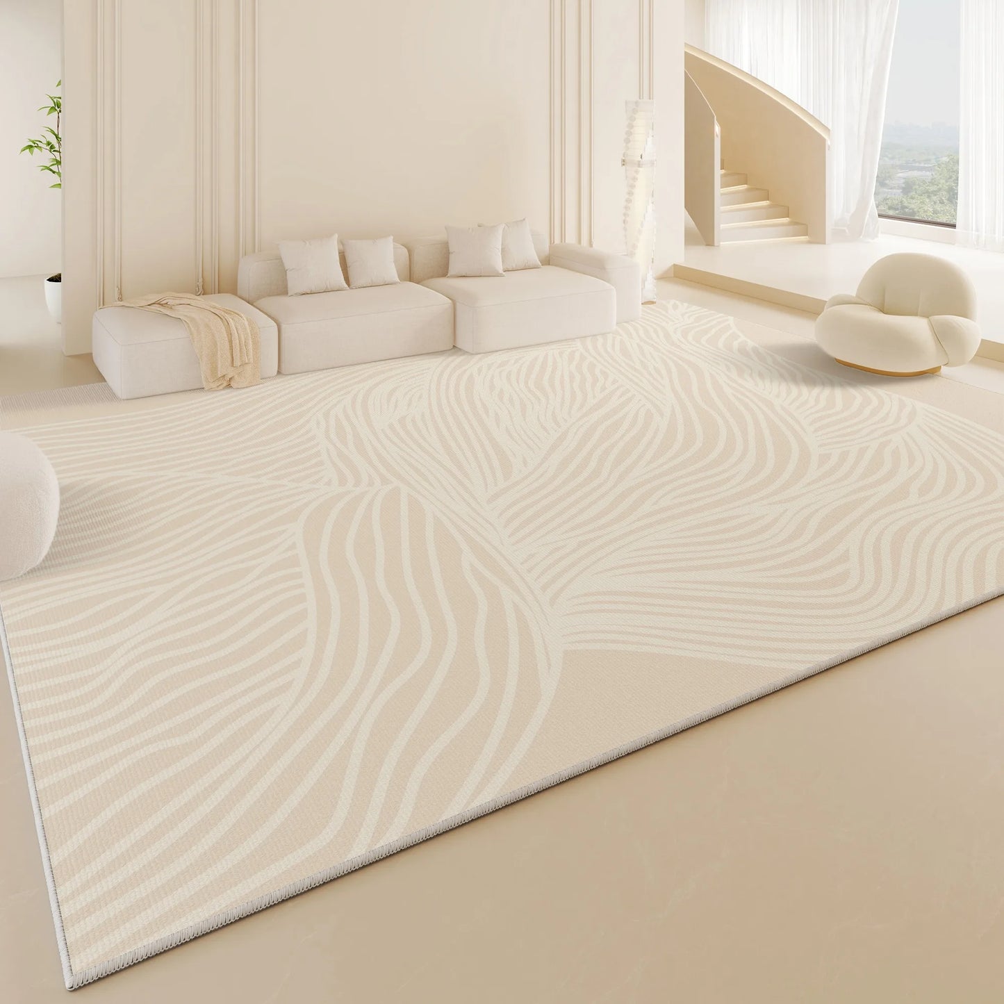 Carpet Living Room Modern Rug Home Decoration Large Rugs Bedroom Decor Floor Mat Anti-slip Soft Machine Washable Lounge Carpets
