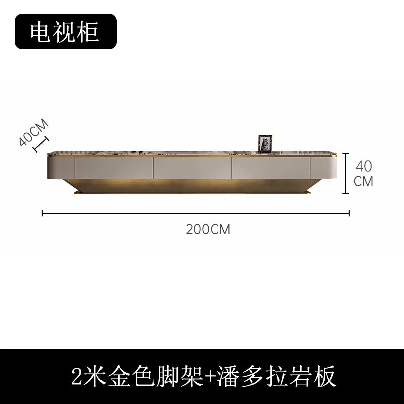 Modern Luxury Tv Stand Nordic Style Aesthetic Trendy Storage Tv Cabinet Design Mobili Per Il Soggiorno Living Room Furniture