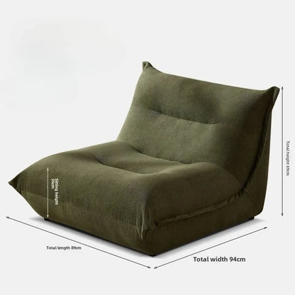 Sponge Filling Living Room Single Small Sofa Bedroom Detachable Washable Creative Simple Portable Interior Sofas Home Decor