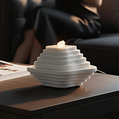 Indoor Landscape Tea Room Fountain Ornament Circulating Water Light Luxury High-end Living Room Hotel Shop Opening Gift