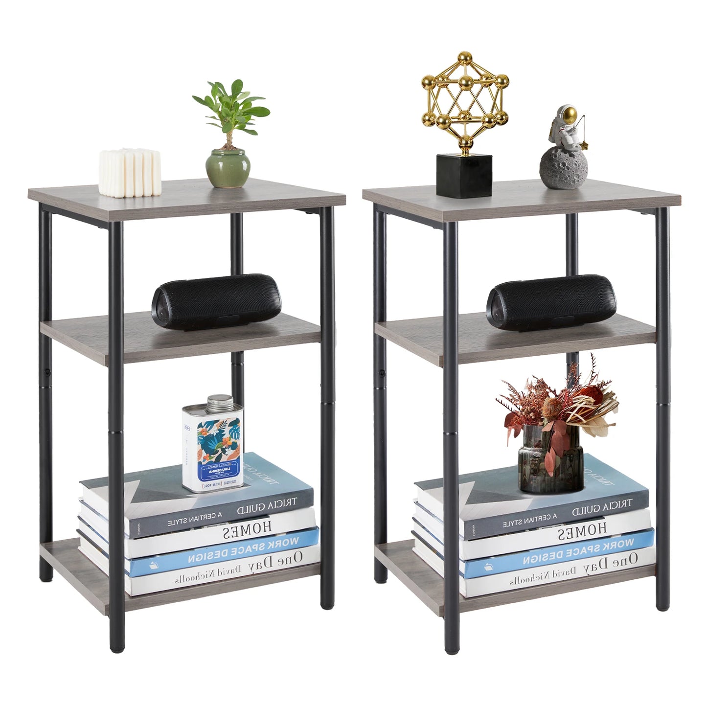 2-Tier Side End Table