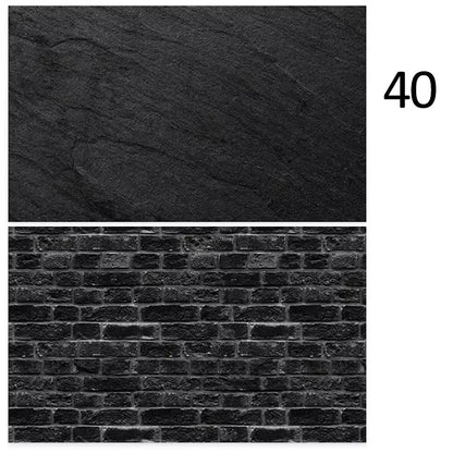 Marble Photography Backdrops 57*87CM 2 Sided Wood Grain Photo Background Wallpaper Studio Waterproof Products Photographic Props