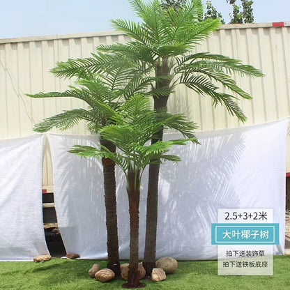 large artificial coconut tree indoor and outdoor decorative plant hotel floor palm tree