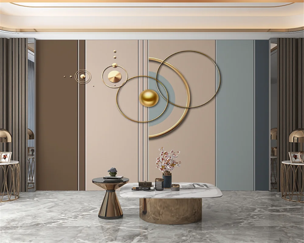 Beibehang Customized Papel De Parede Modern New Wood Fence Abstract Marble Bedroom Living Room Tooling Background Wallpaper