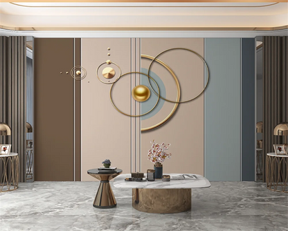 Beibehang Customized Papel De Parede Modern New Wood Fence Abstract Marble Bedroom Living Room Tooling Background Wallpaper