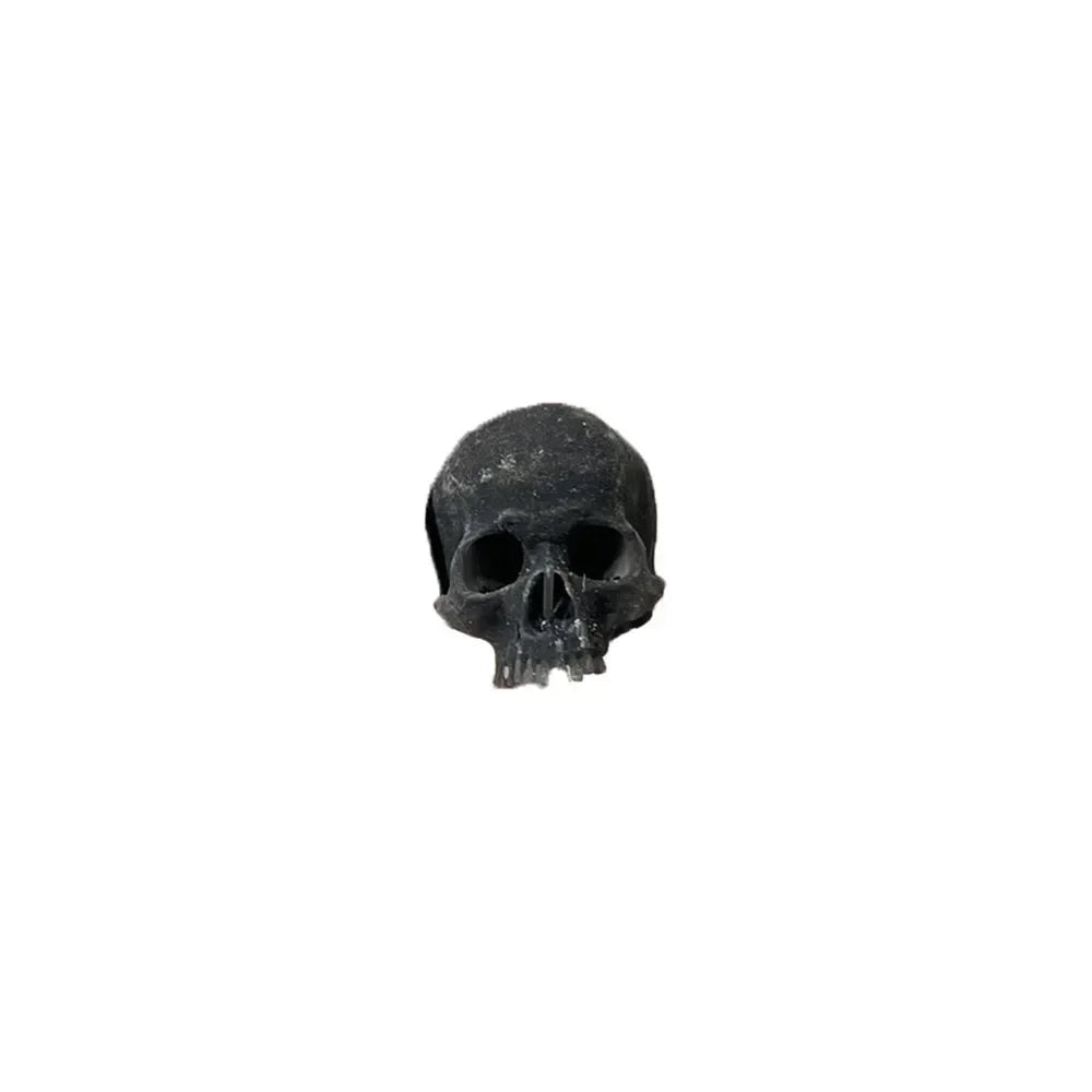 Creepy Mini Skull Figurines - High Quality Halloween Decor for Dollhouse, Fish Tank & Plant Displays!