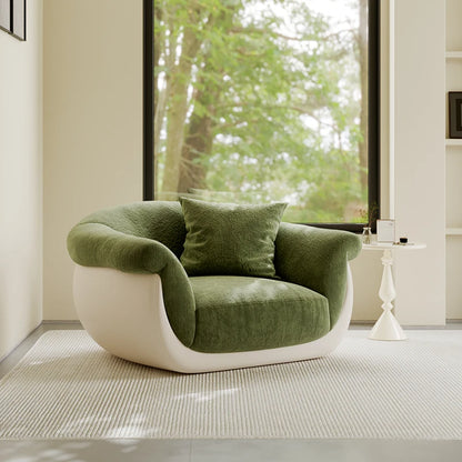 Single Lazy Sofa Living Room Minimalist Comfortable Modern Pink Sofa Small Fabric Divano Soggiorno Di Lusso House Accessories