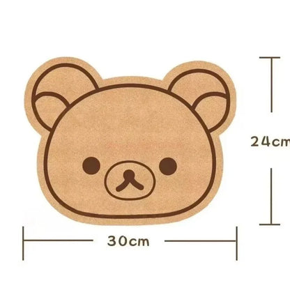 Cartoon Felt Board Home Decor Wall Decor Panel Felt Posters on The Wall Bear Wall Sticker Rilakkumas Children's Room Decorating