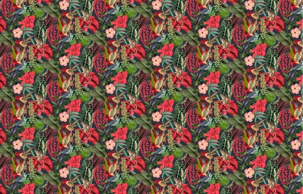 Custom 3D Tropical Rainforest Wallpaper Mural Animals Monkey Wallpapers for Living Room Background Wall paper home decor Sticker