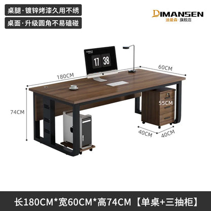 Interior Fashion Office Desk Luxury Designer Aesthetic Office Desk Universal Safe Mesa Ordenador Ornaments Home Furniture
