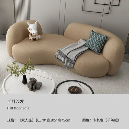 Lounge Europe Living Room Sofas Minimalist Luxury Lazy Modern Sofa Soft Cushion Meubles De Salon Home Furniture Accessories