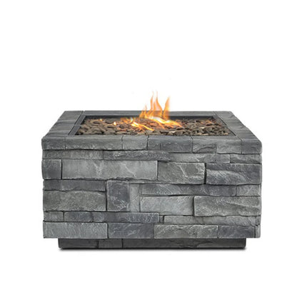 New Arrival  Gas Fire Pit for Outdoor Garden for Camping Patio Backyard Parties Hiking Cooking Stone Look Fireplace