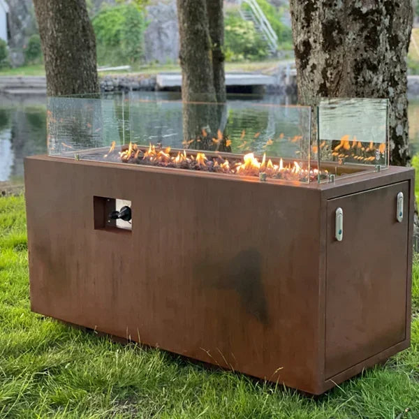 Indoor outdoor fire pit Outdoor fireplace BBQ patio fire pit
