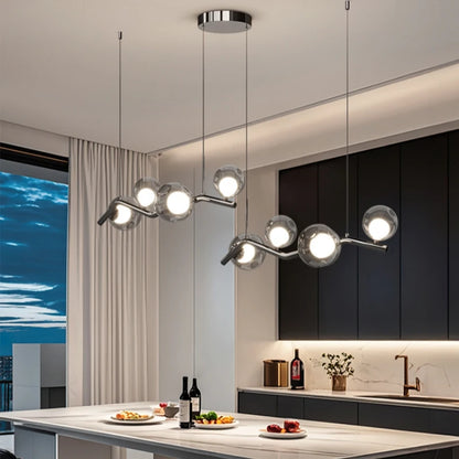Post-modern Creative Design simple Glass bubble living room chandelier indoor lighting  led  living room indoor Home decoration