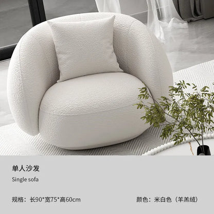 Lounge Europe Living Room Sofas Minimalist Luxury Lazy Modern Sofa Soft Cushion Meubles De Salon Home Furniture Accessories