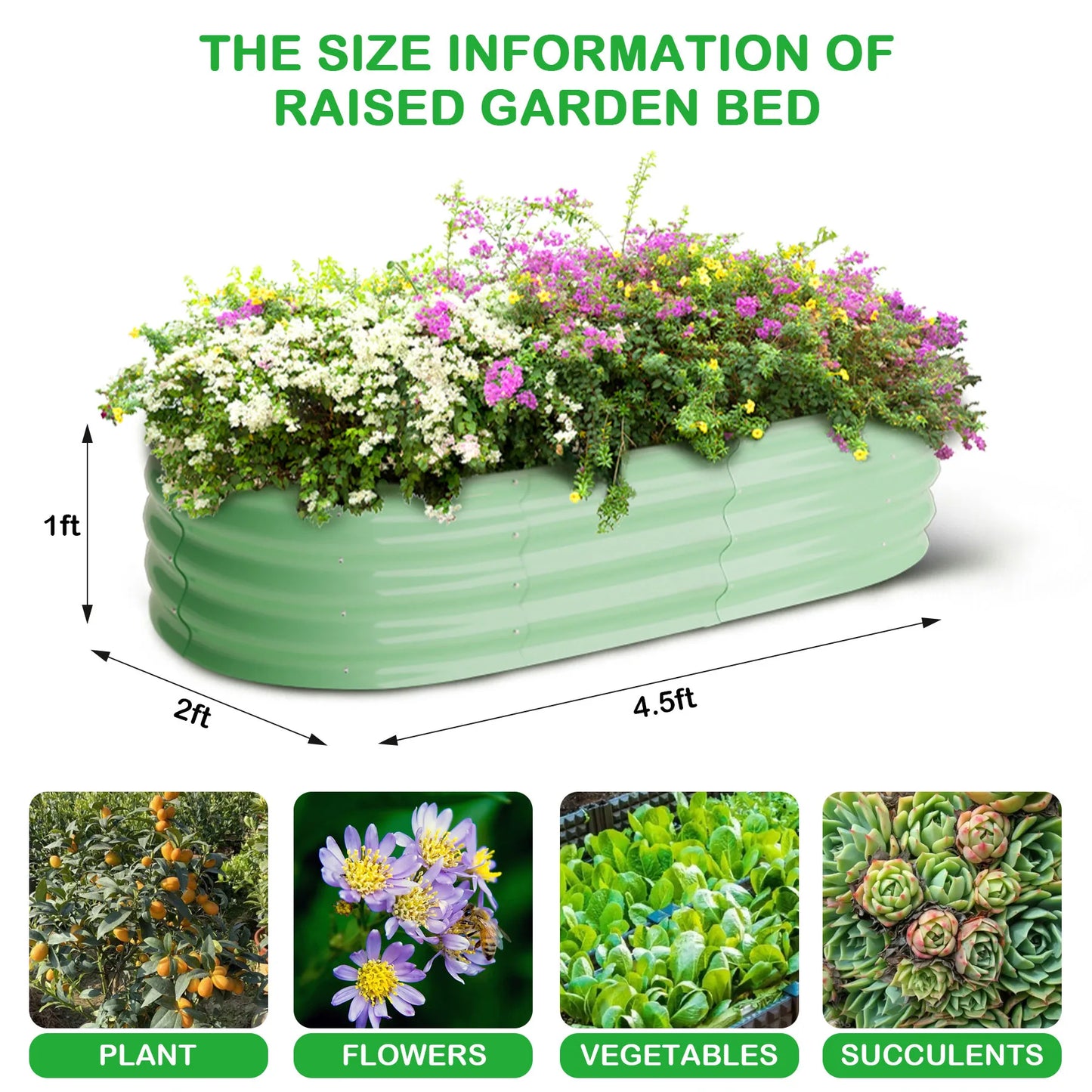Galvanized Raised Garden Beds
