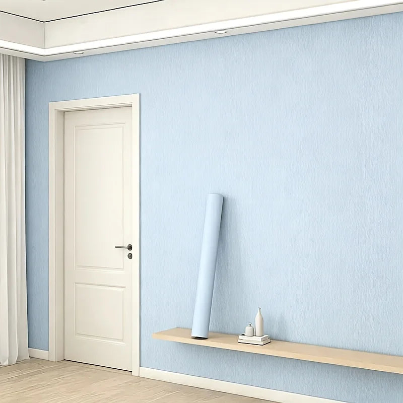 1roll 2/5/10m（45cm Width）Self-Adhesive Wallpaper Stickers for Cabinet and Wardrobe Doors,Furniture Renovation, Wall Color Change