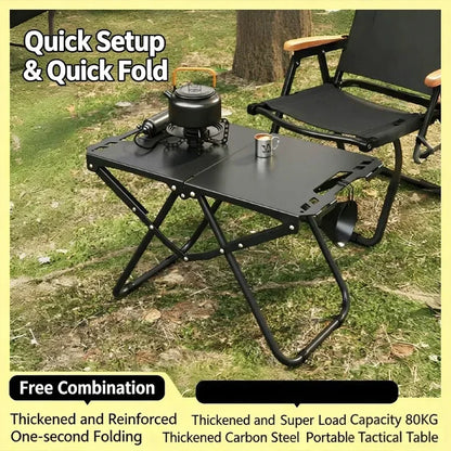 Folding table outdoor dining table camping portable outdoor small table multifunctional lightweight table