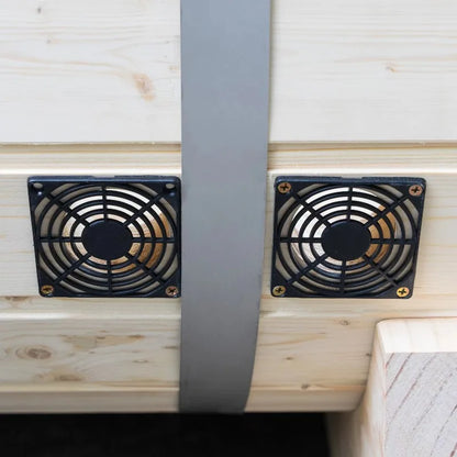 Customized Solid Wood Sauna Outdoor Electric Finish Sauna Outdoor Suit Box Buiten Dome Exterior De Madera