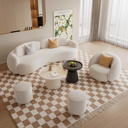 Lazy Cushion Living Room Sofas Adults Comfortable Elegant Relax Sofa Designer Floor Meuble De Salon Home Furniture Accessories