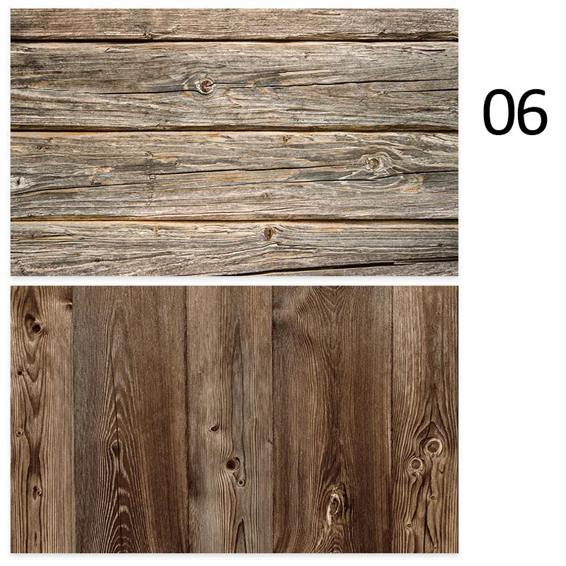 Marble Photography Backdrops 57*87CM 2 Sided Wood Grain Photo Background Wallpaper Studio Waterproof Products Photographic Props