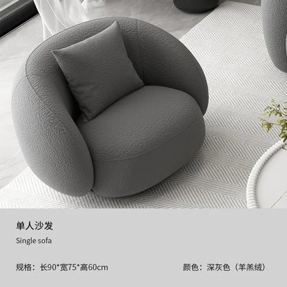 Lounge Europe Living Room Sofas Minimalist Luxury Lazy Modern Sofa Soft Cushion Meubles De Salon Home Furniture Accessories