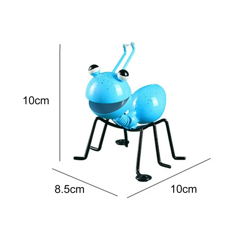 Cute Ant Figurine Outdoor Garden Decoration Yard Lawn Ornament Tree Hanging Wall Decor