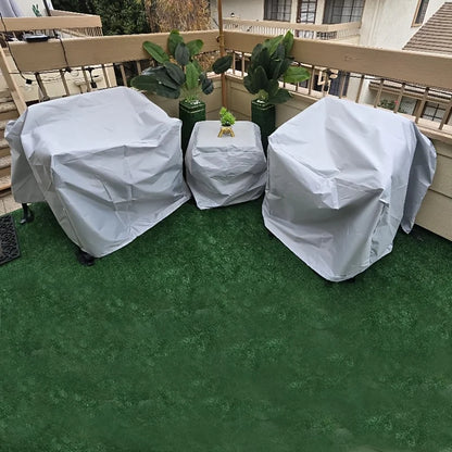 3-piece Set of Outdoor Balcony Garden Furniture Covers, Suitable for Use in All Seasons, Is An Outdoor Balcony Furniture Set