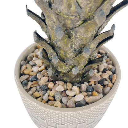 HXGYZP Artificial Coconut Tree Potted Plant Tropical Palm Tree Bonsai Decoration for Home Office Indoor Outdoor 50cm 70cm