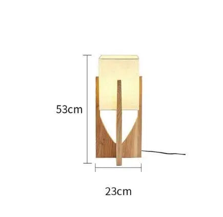Fairbanks Floor Lamp Wooden Floor Lamp for  Living Room Bedroom Sofa Bedside Solid Nordic Designers Floor Lamps