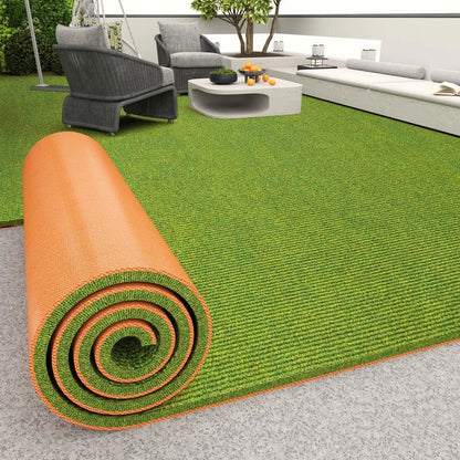 Multi-size Artificial Turf Flooring Outdoor Grass Carpet for Terrace Balcony Patio Waterproof Wear Resistant Rug Ground Cover