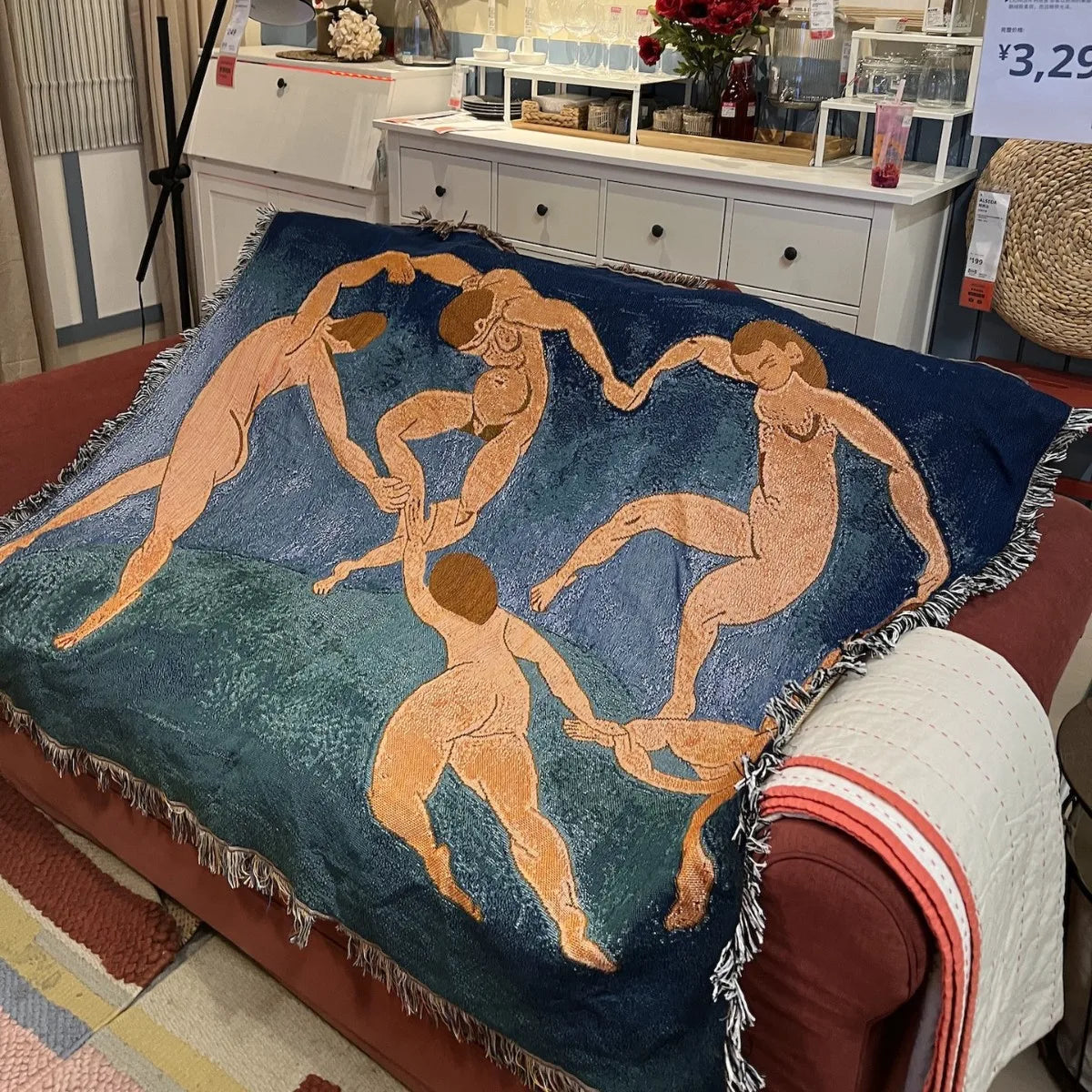 Henri Matisse French Artist Tapestry Blanket Sofa Throw Casual Bed Decor Leisure Rug - Soft Cozy Decorative Home Accessories