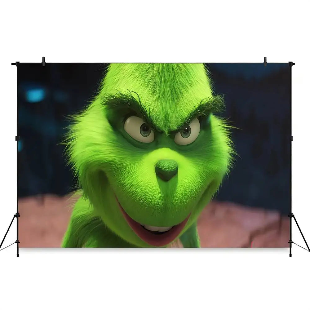 Cartoon G-Grinch Photography Backdrops Photo Wallpaper Background Paper Props For Photo Studio Shoot Product